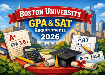 Boston University GPA & SAT