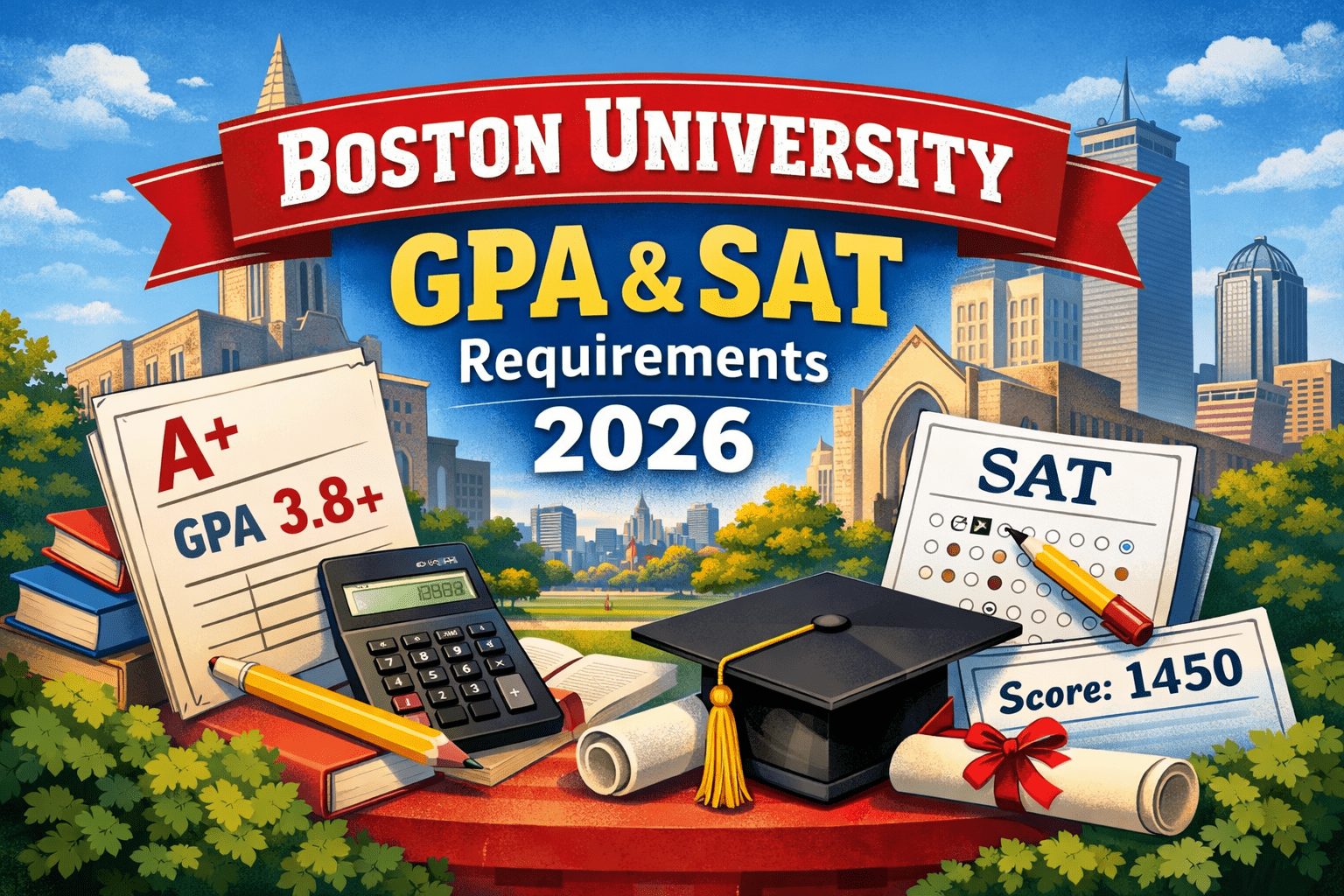 Boston University GPA & SAT